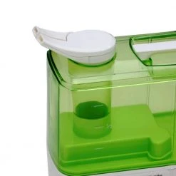 SPT 1.05 Gal. 500 sq. ft. Dual-Mist (Warm/Cool) Ultra-Sonic Humidifier with Ion Exchange Filter in Green -Air Quality Shop green spt humidifiers su 4010ga 1f 1000