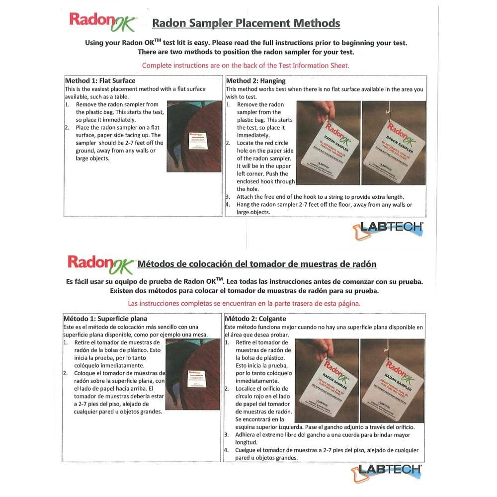 LABTECH Radon Detection Test Kit 7 LABTECH Radon Detection Test Kit - Image 5