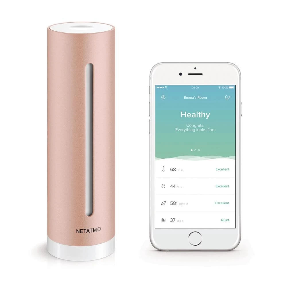 Legrand Netatmo Smart Home Indoor Air Quality Monitor 3 Legrand Netatmo Smart Home Indoor Air Quality Monitor