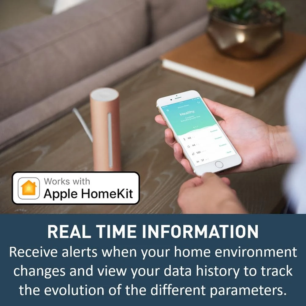 Legrand Netatmo Smart Home Indoor Air Quality Monitor 5 Legrand Netatmo Smart Home Indoor Air Quality Monitor - Image 3