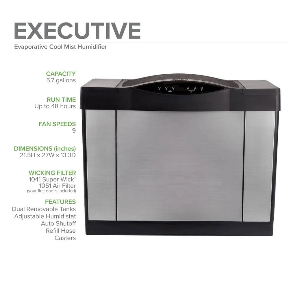 AIRCARE Designer Series 5.7-gal. Evaporative Humidifier for 3,600 sq. ft. 15 AIRCARE Designer Series 5.7-gal. Evaporative Humidifier for 3,600 sq. ft. - Image 13