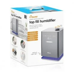Crane 1.2 Gal. Warm & Cool Mist Top Fill Humidifier with Remote for Medium to Large Rooms up to 500 sq. ft 18 Crane 1.2 Gal. Warm & Cool Mist Top Fill Humidifier with Remote for Medium to Large Rooms up to 500 sq. ft -Air Quality Shop metallics crane humidifiers ee 6913 4f 1000
