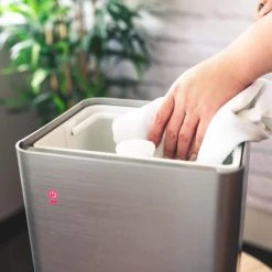 Crane 1.2 Gal. Warm & Cool Mist Top Fill Humidifier with Remote for Medium to Large Rooms up to 500 sq. ft 16 Crane 1.2 Gal. Warm & Cool Mist Top Fill Humidifier with Remote for Medium to Large Rooms up to 500 sq. ft -Air Quality Shop metallics crane humidifiers ee 6913 77 1000