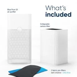 Blueair Blue Pure 121 Air Purifier with Allergen and Odor Remover, Washable Pre-Filter 13 Blueair Blue Pure 121 Air Purifier with Allergen and Odor Remover, Washable Pre-Filter -Air Quality Shop multi blueair air purifiers 100712 fa 1000
