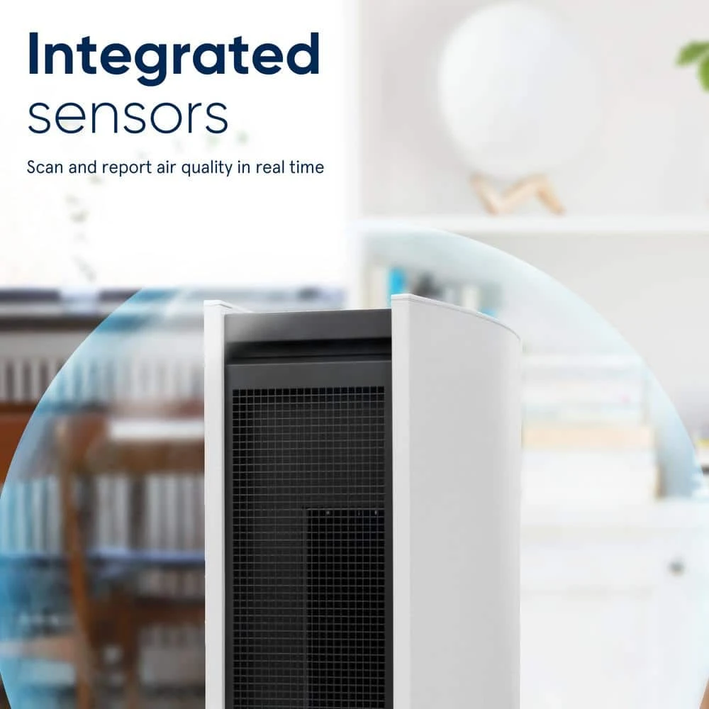 Blueair Classic 480i HEPASilent Air Purifier, 434 sq. ft. Allergen Remover, Wi-Fi Enabled 8 Blueair Classic 480i HEPASilent Air Purifier, 434 sq. ft. Allergen Remover, Wi-Fi Enabled - Image 6