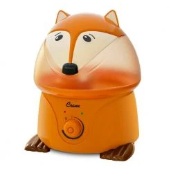 Crane 1 Gal. Adorable Ultrasonic Cool Mist Humidifier for Medium to Large Rooms up to 500 sq. ft. - Fox