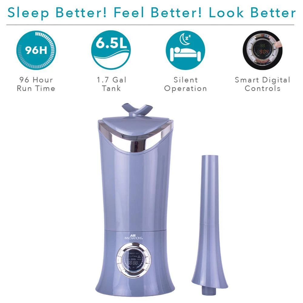 Air Innovations 1.7 Gal. Cool Mist Humidifier with Aromatherapy Refill, Eucalyptus 6 Air Innovations 1.7 Gal. Cool Mist Humidifier with Aromatherapy Refill, Eucalyptus - Image 4
