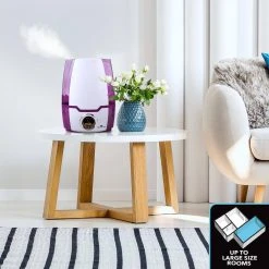 Air Innovations 1.37 Gal. Cool Mist Digital Humidifier for Large Rooms Up To 400 sq. ft -Air Quality Shop purples lavenders air innovations humidifiers humid06 purple 31 1000