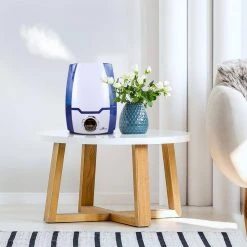 Air Innovations 1.37 Gal. Cool Mist Humidifier with Aromatherapy Refill, Lavender -Air Quality Shop purples lavenders air innovations humidifiers humid40 blue ap01 lavender fa 1000