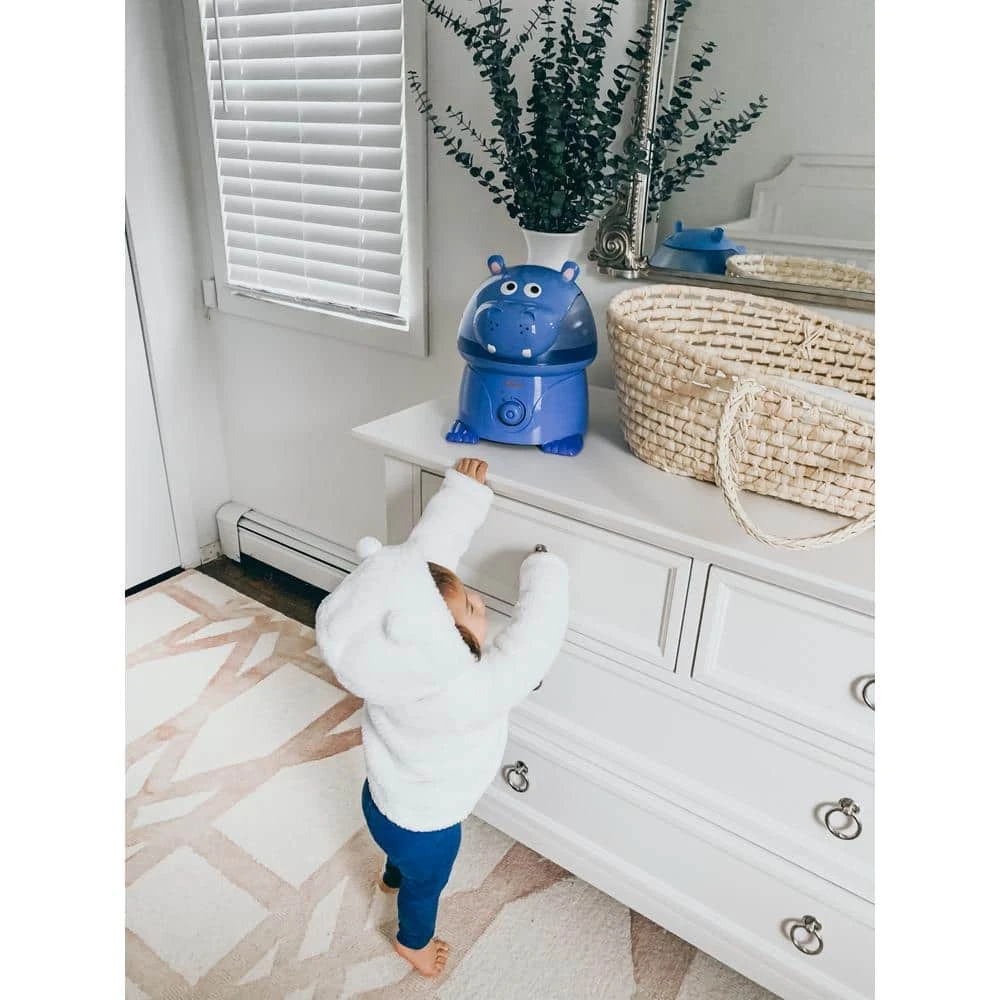 Crane 1 Gal. Adorable Ultrasonic Cool Mist Humidifier for Medium to Large Rooms up to 500 sq. ft. - Hippo 10 Crane 1 Gal. Adorable Ultrasonic Cool Mist Humidifier for Medium to Large Rooms up to 500 sq. ft. - Hippo - Image 8