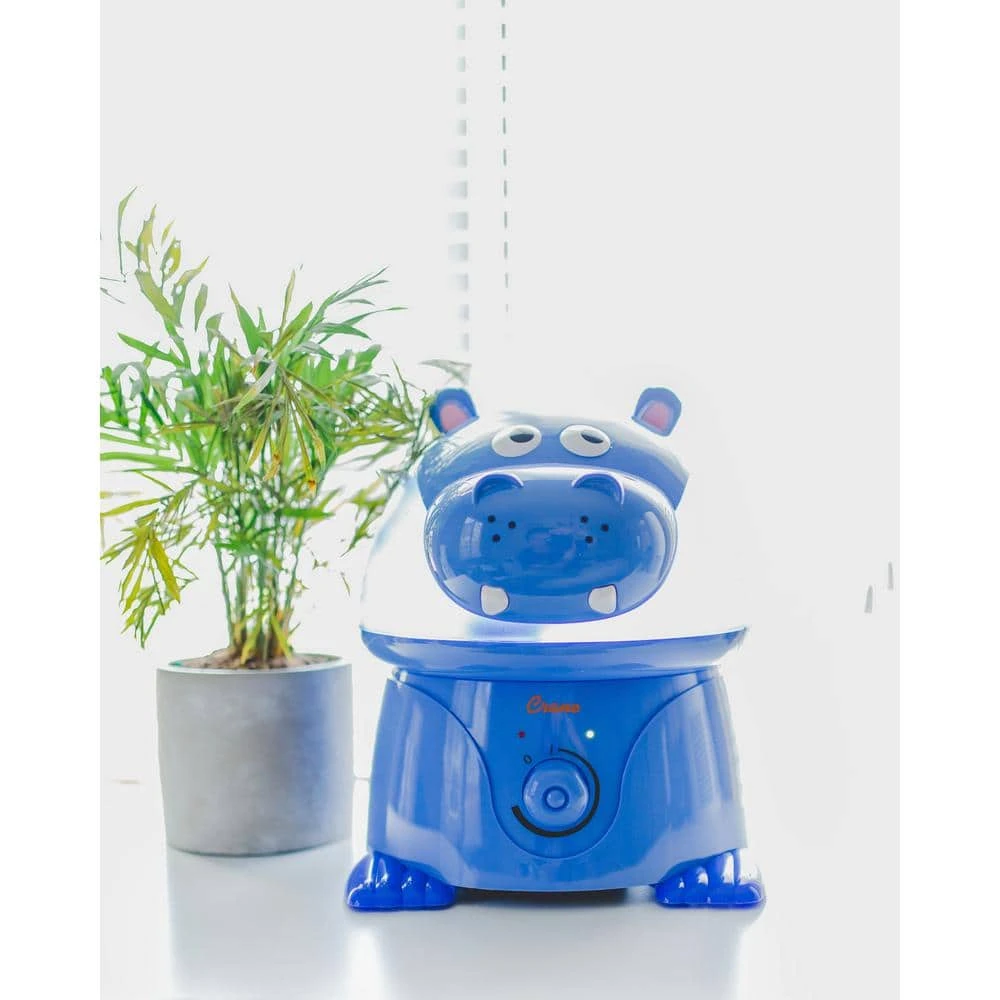 Crane 1 Gal. Adorable Ultrasonic Cool Mist Humidifier for Medium to Large Rooms up to 500 sq. ft. - Hippo 6 Crane 1 Gal. Adorable Ultrasonic Cool Mist Humidifier for Medium to Large Rooms up to 500 sq. ft. - Hippo - Image 4