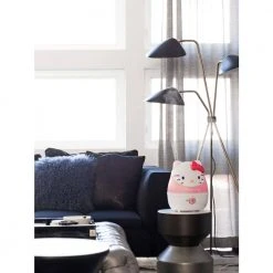 Crane 1 Gal. Adorable Ultrasonic Cool Mist Humidifier for Medium to Large Rooms up to 500 sq. ft. - Hello Kitty -Air Quality Shop reds pinks crane humidifiers ee 4109 1f 1000
