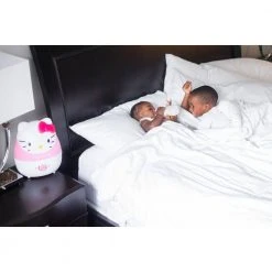 Crane 1 Gal. Adorable Ultrasonic Cool Mist Humidifier for Medium to Large Rooms up to 500 sq. ft. - Hello Kitty -Air Quality Shop reds pinks crane humidifiers ee 4109 a0 1000