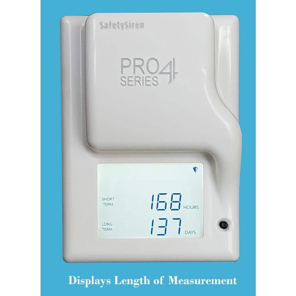 Safety Siren Pro4 Series Electronic Radon Gas Detector 8 Safety Siren Pro4 Series Electronic Radon Gas Detector - Image 6