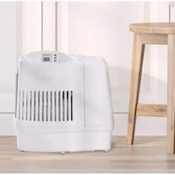 AIRCARE 2.5 Gal. Evaporative Humidifier for 2,600 sq. ft. -Air Quality Shop white aircare humidifiers ma0800 31 1000