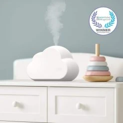 Pure Enrichment MistAire Cloud Ultrasonic Cool Mist Humidifier and Mood Light 17 Pure Enrichment MistAire Cloud Ultrasonic Cool Mist Humidifier and Mood Light -Air Quality Shop white pure enrichment humidifiers pecldhum 31 1000