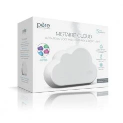 Pure Enrichment MistAire Cloud Ultrasonic Cool Mist Humidifier and Mood Light 11 Pure Enrichment MistAire Cloud Ultrasonic Cool Mist Humidifier and Mood Light -Air Quality Shop white pure enrichment humidifiers pecldhum e1 1000