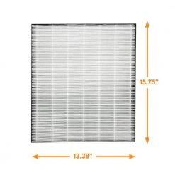 FILTER-MONSTER True HEPA Replacement Compatible with Bissell 2521 Filter for Air400 Air Purifiers (1-Pack) -Air Quality Shop whites air filter parts bi 2521 fm1 44 1000