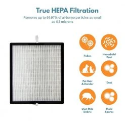 FILTER-MONSTER True HEPA Replacement Compatible with Alen FF50-VOC Air Filter for Allergies, Dust and Smoke, Chemicals, and VOCs 14 FILTER-MONSTER True HEPA Replacement Compatible with Alen FF50-VOC Air Filter for Allergies, Dust and Smoke, Chemicals, and VOCs -Air Quality Shop whites air purifier accessories al ff50voc fm1 fa 1000