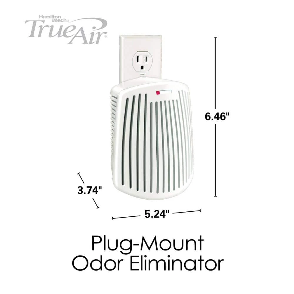 TRUEAIR Plug Mount Odor Eliminator Air Purifier 4 TRUEAIR Plug Mount Odor Eliminator Air Purifier - Image 2