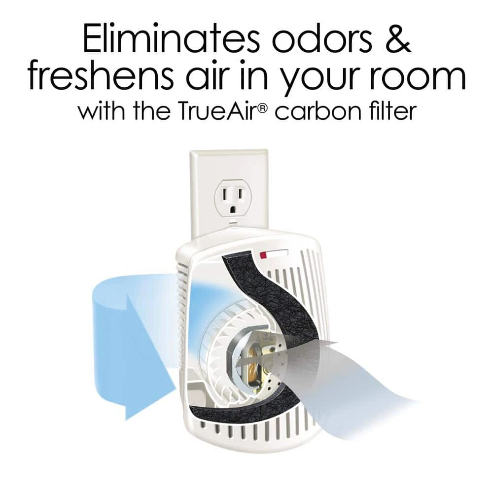TRUEAIR Plug Mount Odor Eliminator Air Purifier 5 TRUEAIR Plug Mount Odor Eliminator Air Purifier - Image 3