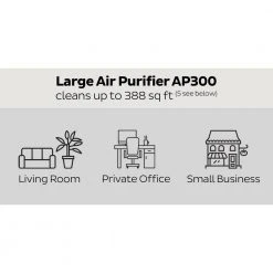 Unbranded Instant Filtered Large White Air Purifier 15 Unbranded Instant Filtered Large White Air Purifier -Air Quality Shop whites air purifiers 150 0006 01 44 1000