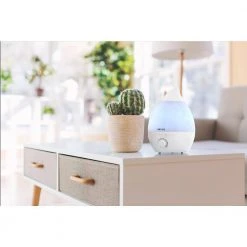 AIRCARE Aurora 1-Gal. Ultrasonic Humidifier for 750 sq. ft. -Air Quality Shop whites aircare humidifiers auv20awht 31 1000