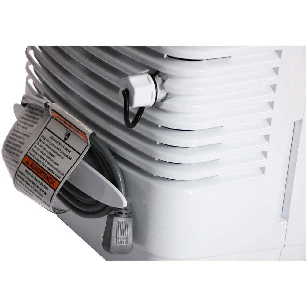 Amana 48 pt. Portable Dehumidifier with Adjustable Humidistat, Auto Shut-Off, 24-Hour Timer for Bathrooms, Basements, Bedrooms 11 Amana 48 pt. Portable Dehumidifier with Adjustable Humidistat, Auto Shut-Off, 24-Hour Timer for Bathrooms, Basements, Bedrooms - Image 9