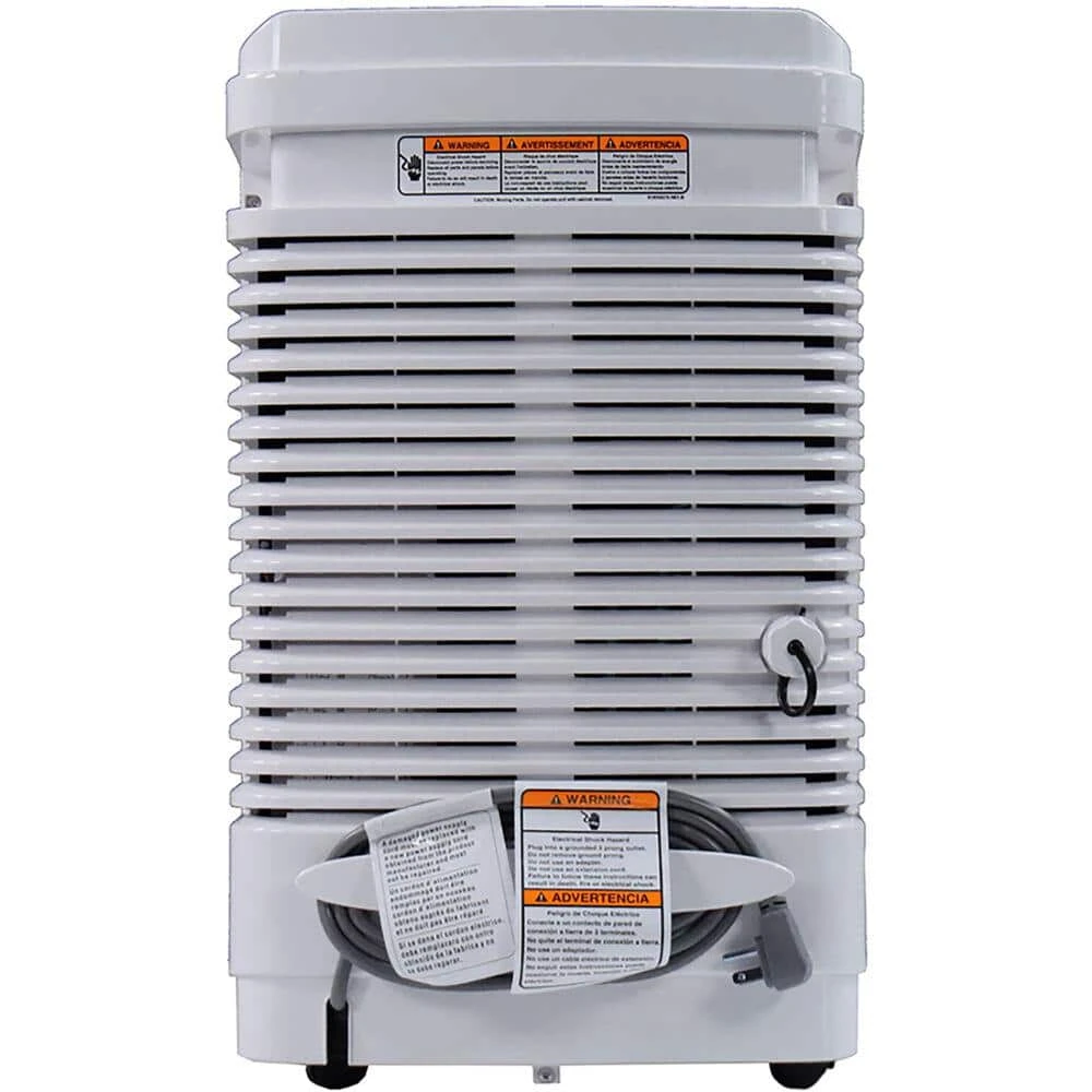 Amana 48 pt. Portable Dehumidifier with Adjustable Humidistat, Auto Shut-Off, 24-Hour Timer for Bathrooms, Basements, Bedrooms 9 Amana 48 pt. Portable Dehumidifier with Adjustable Humidistat, Auto Shut-Off, 24-Hour Timer for Bathrooms, Basements, Bedrooms - Image 7