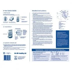 Aprilaire 45 Replacement Water Panel for Whole-House Humidifier Models 400,400A and 400M (2-Pack) -Air Quality Shop whites aprilaire humidifier accessories 45 76 1000