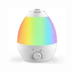 Bell + Howell 1 Gal. Capacity Ultrasonic Color Changing Humidifier with Cool Mist and Aroma Diffuser