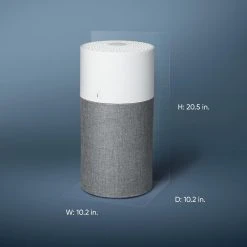 Blueair Blue Pure 311 Auto HEPASilent Air Purifier, 388 sq. ft. - Gray -Air Quality Shop whites blueair air purifiers 311pacf105529 44 1000