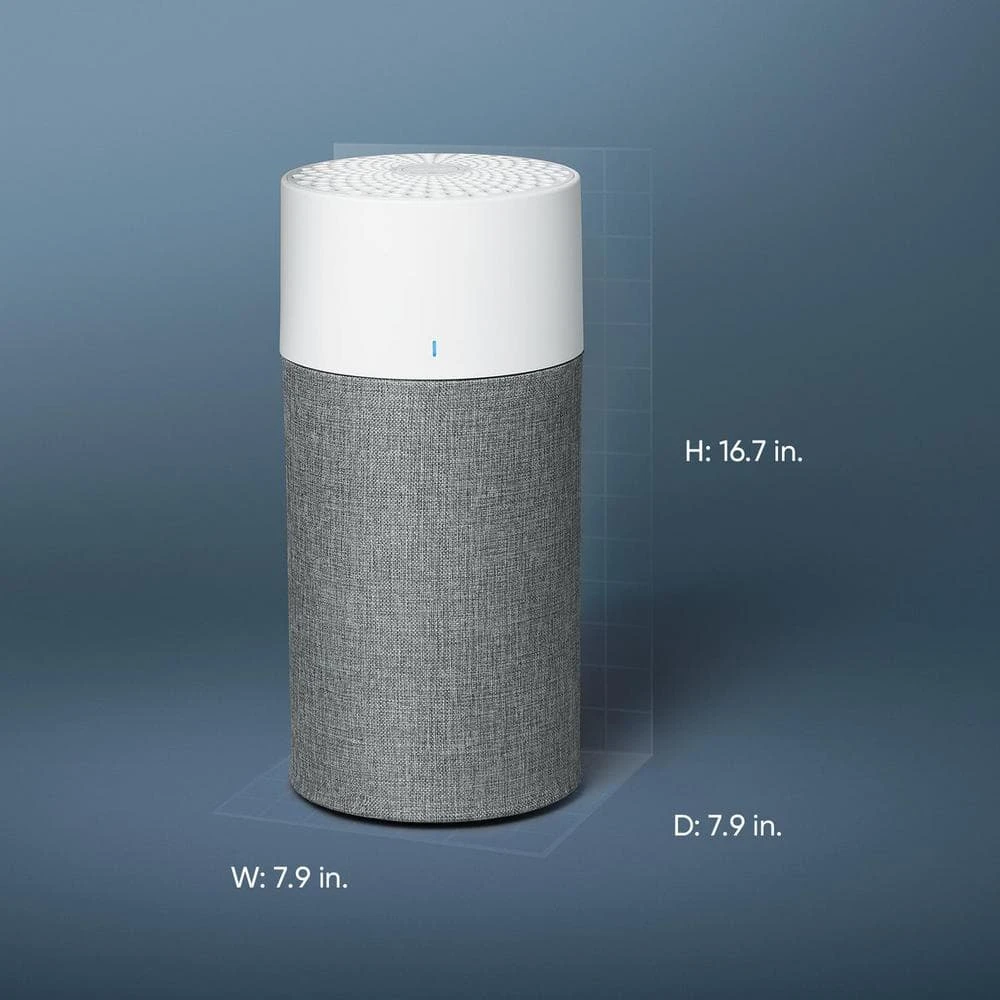 Blueair BluePure 190 sq. ft. Auto HEPASilent Air Purifier in Gray 5 Blueair BluePure 190 sq. ft. Auto HEPASilent Air Purifier in Gray - Image 3