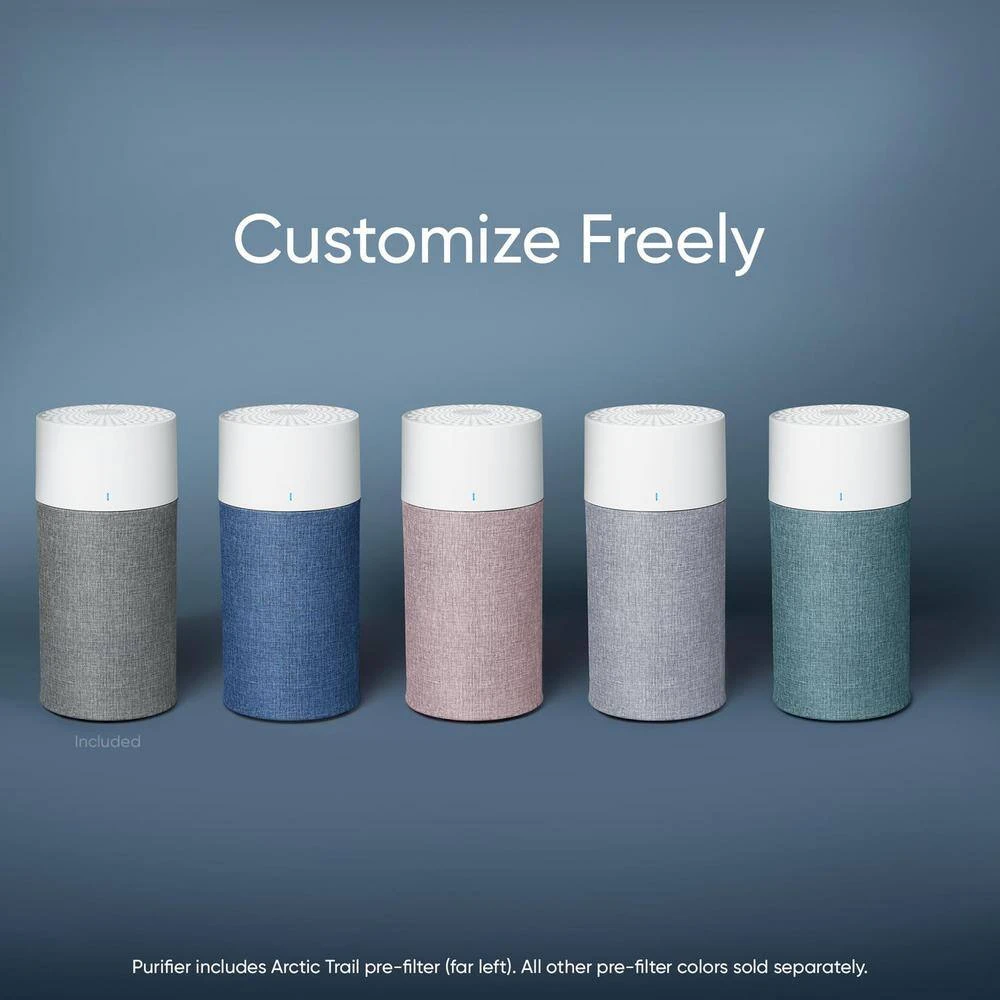 Blueair BluePure 190 sq. ft. Auto HEPASilent Air Purifier in Gray 10 Blueair BluePure 190 sq. ft. Auto HEPASilent Air Purifier in Gray - Image 8