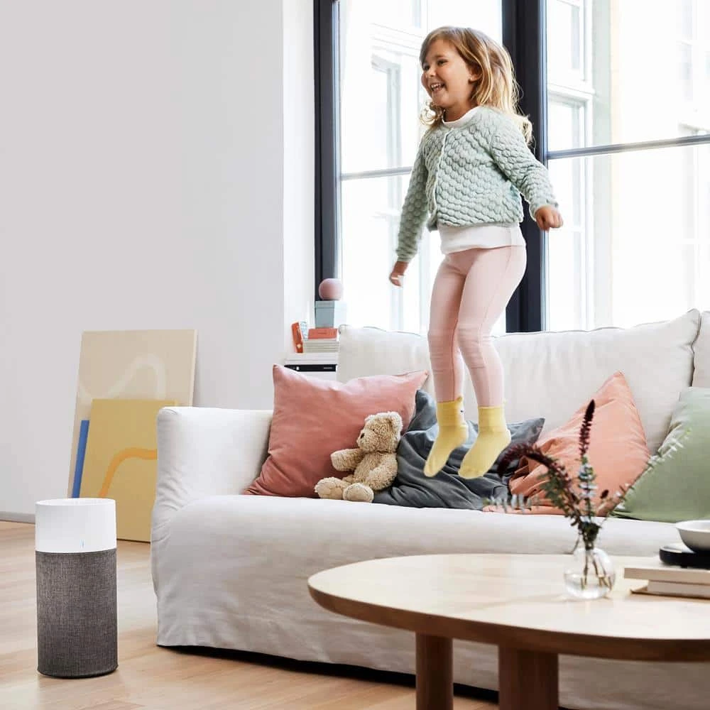 Blueair BluePure 190 sq. ft. Auto HEPASilent Air Purifier in Gray 6 Blueair BluePure 190 sq. ft. Auto HEPASilent Air Purifier in Gray - Image 4