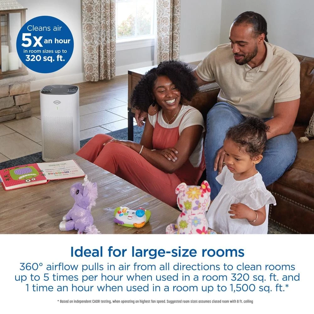 Clorox Smart 320 Large Room Air Purifier 6 Clorox Smart 320 Large Room Air Purifier - Image 4