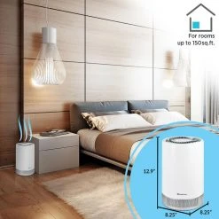Comfort Zone Clean HEPA Air Purifier with WiFi Control 16 Comfort Zone Clean HEPA Air Purifier with WiFi Control -Air Quality Shop whites comfort zone air purifiers czap101swt 1f 1000
