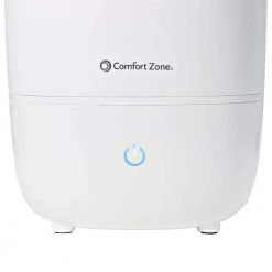 Comfort Zone 0.92 Gal. Small Room Ultrasonic Humidifier with Aroma Diffuser -Air Quality Shop whites comfort zone humidifiers czhd55 4f 1000
