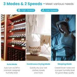 Costway 1750 sq. ft. 32-Pints Dehumidifier with Auto Defrost and 24H Timer Drain Hose -Air Quality Shop whites costway dehumidifiers es10103us wh 44 1000