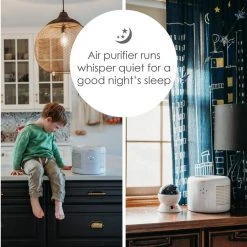 Crane HEPA Air Purifier with 3 Speed Settings for Small to Medium Rooms up to 300 sq.ft. -Air Quality Shop whites crane air purifiers ee 7002air 44 1000
