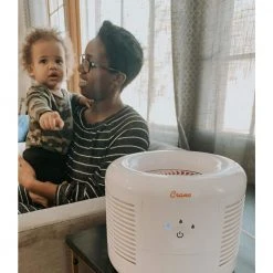 Crane HEPA Air Purifier with 3 Speed Settings for Small to Medium Rooms up to 300 sq.ft. -Air Quality Shop whites crane air purifiers ee 7002air d4 1000