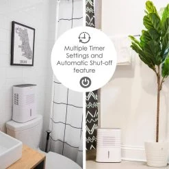 Crane 4 Pint Compact Dehumidifier with 2 Settings for Small to Medium Rooms up to 300 sq.ft. 12 Crane 4 Pint Compact Dehumidifier with 2 Settings for Small to Medium Rooms up to 300 sq.ft. -Air Quality Shop whites crane dehumidifiers ee 1000 1f 1000