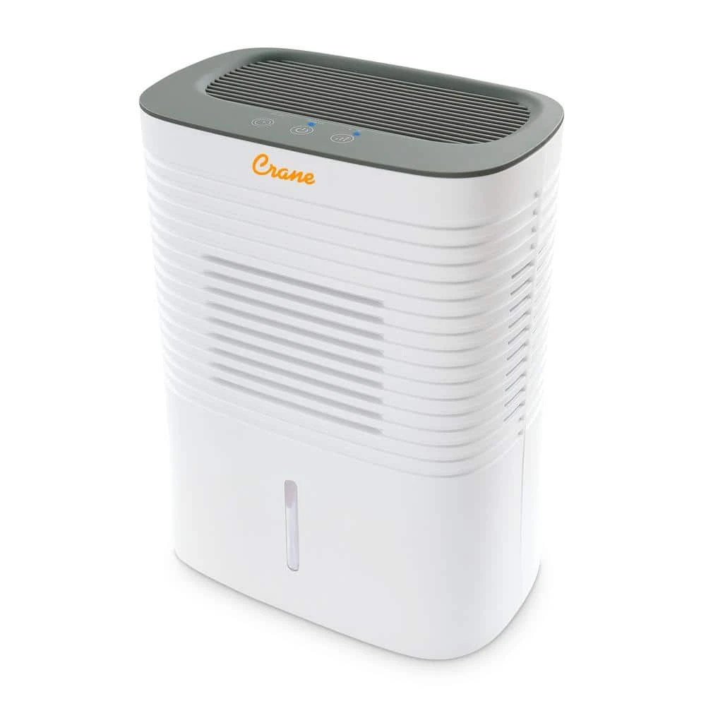 Crane 4 Pint Compact Dehumidifier with 2 Settings for Small to Medium Rooms up to 300 sq.ft. 3 Crane 4 Pint Compact Dehumidifier with 2 Settings for Small to Medium Rooms up to 300 sq.ft.