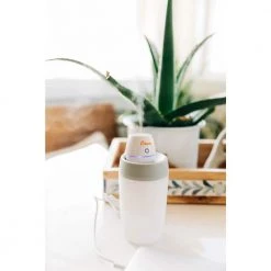 Crane 8 oz. Portable Ultrasonic Cool Mist Humidifier for Car, Desk, Travel -Air Quality Shop whites crane humidifiers ee 5950 44 1000