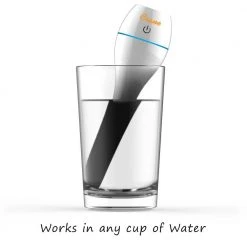 Crane 8 oz. Portable Ultrasonic Cool Mist Humidifier for Car, Desk, Travel -Air Quality Shop whites crane humidifiers ee 5950 4f 1000