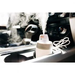 Crane 8 oz. Portable Ultrasonic Cool Mist Humidifier for Car, Desk, Travel -Air Quality Shop whites crane humidifiers ee 5950 fa 1000