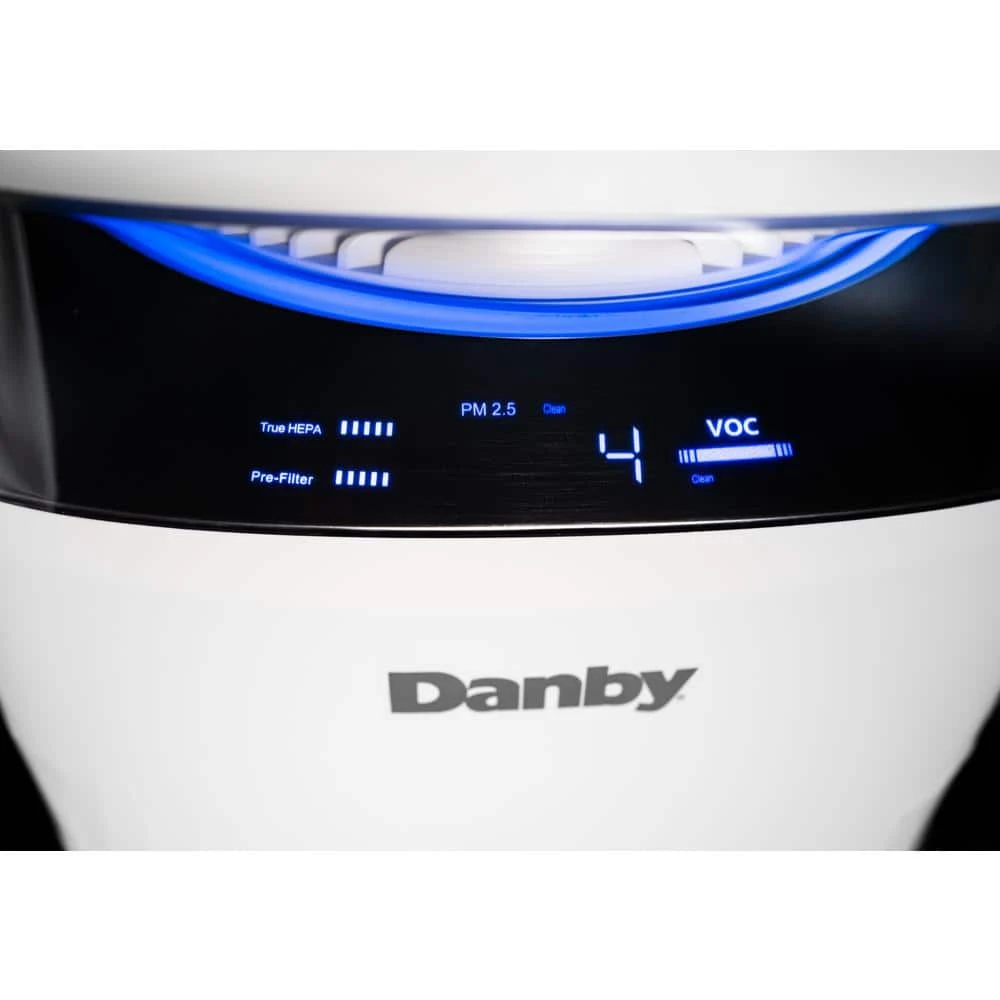 Danby 450 sq. ft. Portable Air Purifier with Filter in White 7 Danby 450 sq. ft. Portable Air Purifier with Filter in White - Image 5