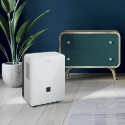 Danby Energy Star 50-Pint Dehumidifier in White -Air Quality Shop whites danby dehumidifiers ddr050bjwdb me 1f 1000