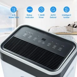 Unbranded Newair 50-Pint Bucketless Dehumidifier -Air Quality Shop whites dehumidifiers csc003 50 4f 1000