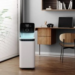 Waykar 34-Pint Capacity Residential Dehumidifier With Water Tank And Four Outlets For 1,750 Square Feet Of Home Or Office Space -Air Quality Shop whites dehumidifiers hdcx pd09b 40 1000